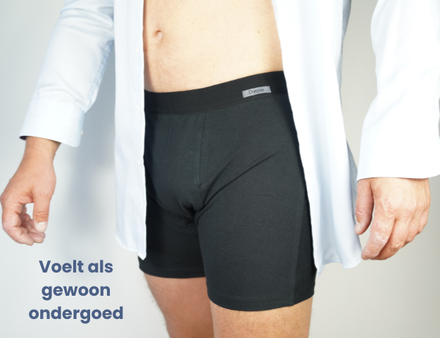 Sfeerafbeelding met de quote Voelt als gewoon ondergoed 